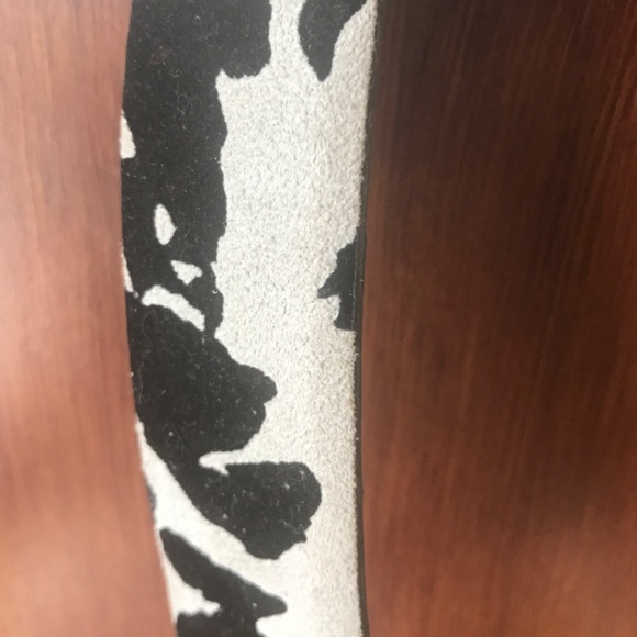 Genuine Suede Cow Print Belt- eye catching! 3/$19 - Picture 14 of 14